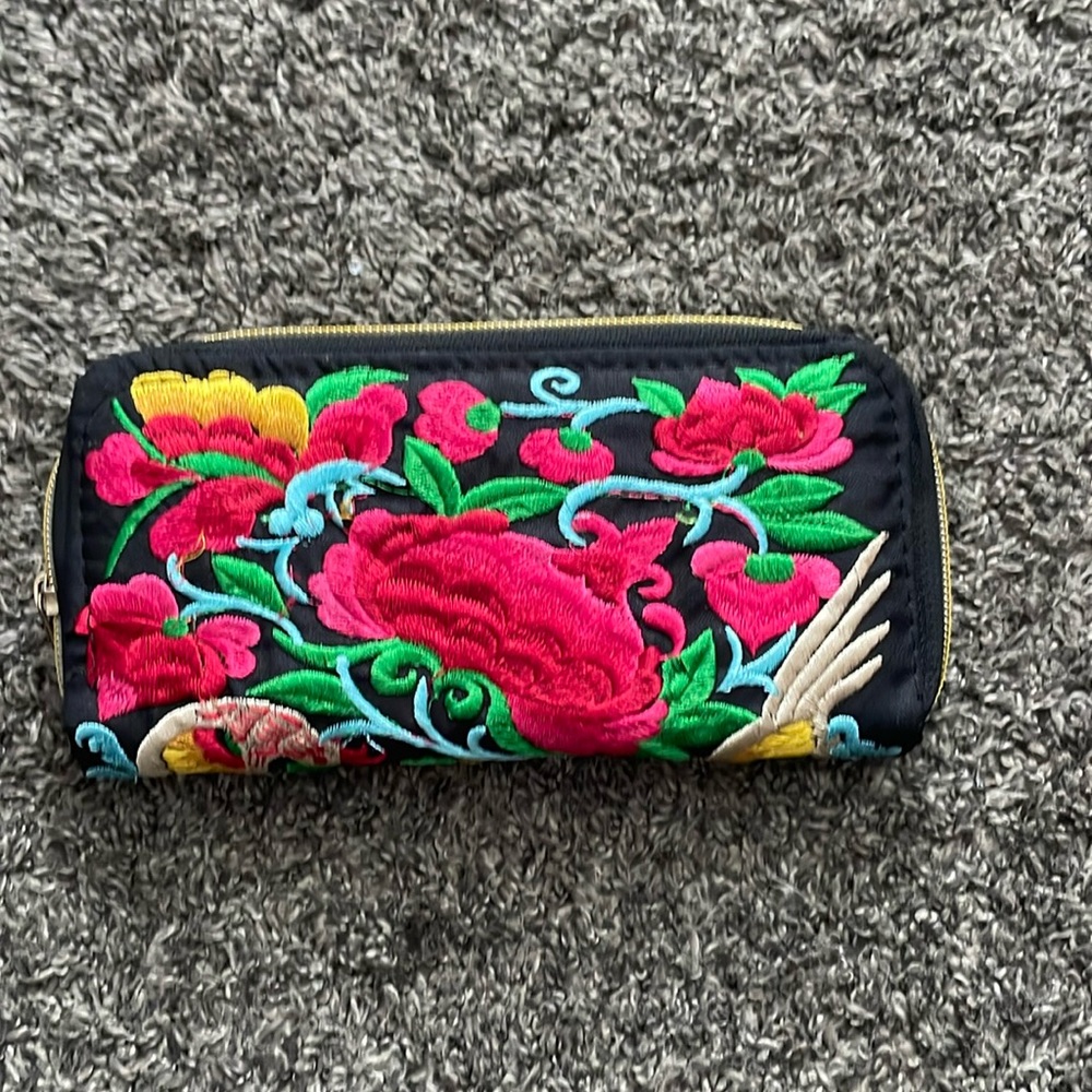 Mexico embroidery wallet